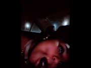 Preview 6 of Throating my dick in our Uber