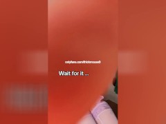 step Daughter gets caught making a video by her DAD!