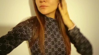 Аргентинская школьница упаковывает мою киску очень мокрую и открытую