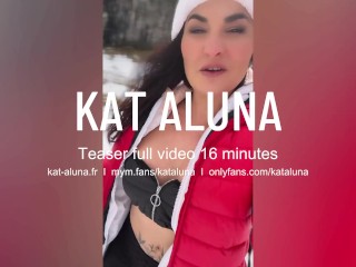 Kat Aluna Anal Trek à La Montagne