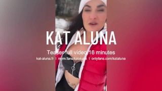 Kat Aluna Anal Trek à la Montagne