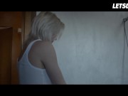 Preview 1 of Cutie Blonde Zazie Skymm Gets Her Tight Asshole Fucked by Boyfriend - LETSDOEIT