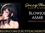 Preview 1 of Blowjob ASMR~Intense Cock Worship