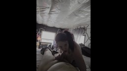 Cheating Wife Sucks Dick To Pay Rent