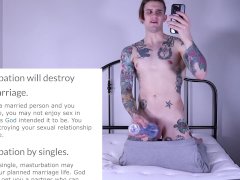 Masturbating to Christian anti masturbation quotes