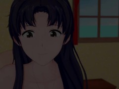 Fucking Misato in the room