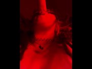 Preview 3 of Gaging and spitting on cock machine @ Snap Lilithvess_69