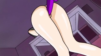 Хентай девушка мастурбирует дилдо