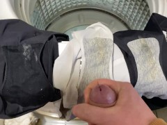 日本人の妻の汚い下着が夫の精液でいっぱい - Screenshot 1 of 16 - Cumshot