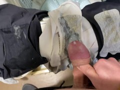 日本人の妻の汚い下着が夫の精液でいっぱい - Screenshot 15 of 16 - Solo Cum