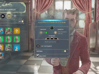 Hogwarts Legacy Nude mods installed gameplay part 25 – First time Flying a Broom