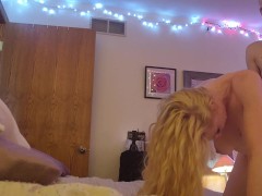 Josie Jade gets eaten and fucked by Jason Slain til she squirts