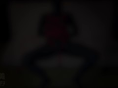 Black Zentai Pleasure 黒全身タイツ