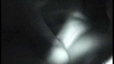 Naughty night vision BJ slut sucks dick