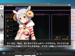 【エロゲー Vtuber Hack実況(体験版)】強気な巨乳女Vtuberにセルフパイズリ顔射してしまい・・(vtuber同人エロゲー) - Screenshot 10 of 16 - Hentai Game