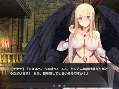 【エロゲー Vtuber Hack実況(体験版)】強気な巨乳女Vtuberにセルフパイズリ顔射してしまい・・(vtuber同人エロゲー) - Screenshot 6 of 16 - Hentai Bigtits