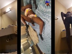 Thot in Texas - In Mirror Getting Dressed and Slideshow - Screenshot 3 of 16 - Skinny