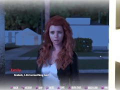 Peeping on a sexy ass and beautiful blonde! - College King Ep.5 #5