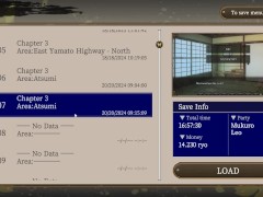 Samurai vandalism - sexy green hair vampire boss fight