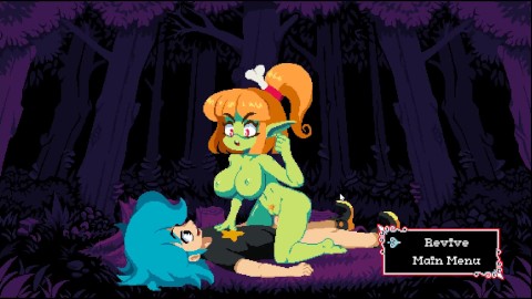 Flip Witch [ Pixel HENTAI Game ] Ep.6 FEMDOM creampie in the forest !