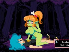Flip Witch [ Pixel HENTAI Game ] Ep.6 FEMDOM creampie in the forest !