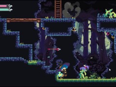 Flip Witch [ Pixel HENTAI Game ] Ep.6 FEMDOM creampie in the forest !