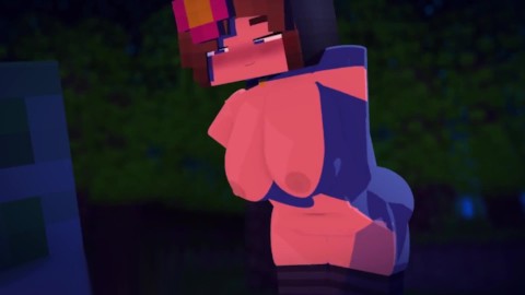 Minecraft 18+ animatie Grote lul reactie xhatihentai