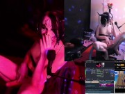 Preview 5 of Real Life Futanari Dragon Girl Scalie Fuck - RedE yesBadDragon's Sex Lair LIVE #SLL session {08}