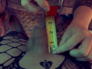 Preview 3 of Mistress Reminds Cuckold With Tape Measure Why She Fucks BBC