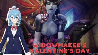 Vtuber Hentai reageert! Widowmaker's Valentijnsdag - Deel 3