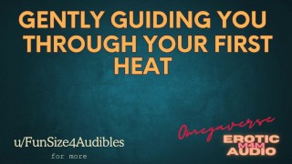You Are Guided Through Your First Heat By Alpha