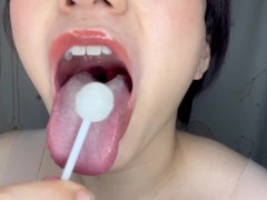 【サンプル】舌見せつけ唾液遊び - Screenshot 5 of 16 - Long Tongue