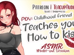 POV: Friend Teaches You How to Kiss (ASMR Make-Out Session)