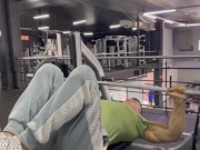 Preview 1 of fitness student teaches you bending and masturbation