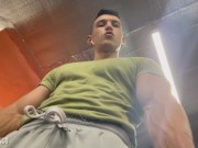Preview 5 of fitness student teaches you bending and masturbation