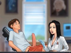 Summer Time Saga Sex Scene Big Dick Examination at the Doctor's Office