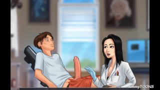 Summer Time Saga Sex Scene Big Dick Examination at the Doctor's Office