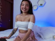 Preview 6 of sexy moments on cam f Lau Velez- bigboobs  flash-cum show-dirty talk and more on chaturbate lauvele