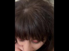 Goth Milf sucks cock with demon eyes contacts onlyfans niightcall