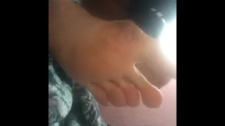 Piedi lavoro POV