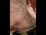 Preview 1 of Sucked a big black anonymous cock whilst cruiding in the public toilets