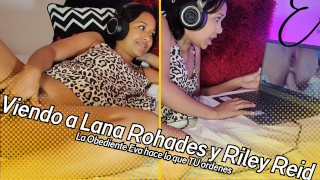 Eerste Keer REAGEREN OP Lana Rhoades EN Riley Reid
