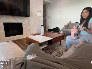 Latina Step Sis Catches Me with Hands in Pants so I Creampie Her - Cami Strella - Lev Lieben screenshot number 0