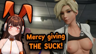 Bunny Vtuber reage ao serviço de fãs Mercy Hentai