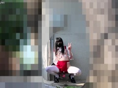 HA36Miko inserts dildo into her anal, squirt and ejaculate outdoors! - Screenshot 10 of 16 - Anal Dildo