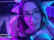 Preview 5 of [BLOWJOB] A RAT PLAY WITH A CUTE GIRL (NEON SWEET TIME 3/8)