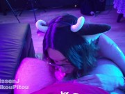 Preview 6 of [BLOWJOB] A RAT PLAY WITH A CUTE GIRL (NEON SWEET TIME 3/8)