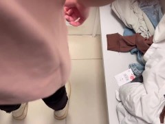 Публичный Минет В Примерочной.Нас Не Поймали-А Жаль... - Screenshot 7 of 16 - Real Public Blowjob