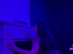 Dildo Blowjob Fuck Show