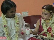 Preview 1 of Hot Indian Couple Wedding Night Sex